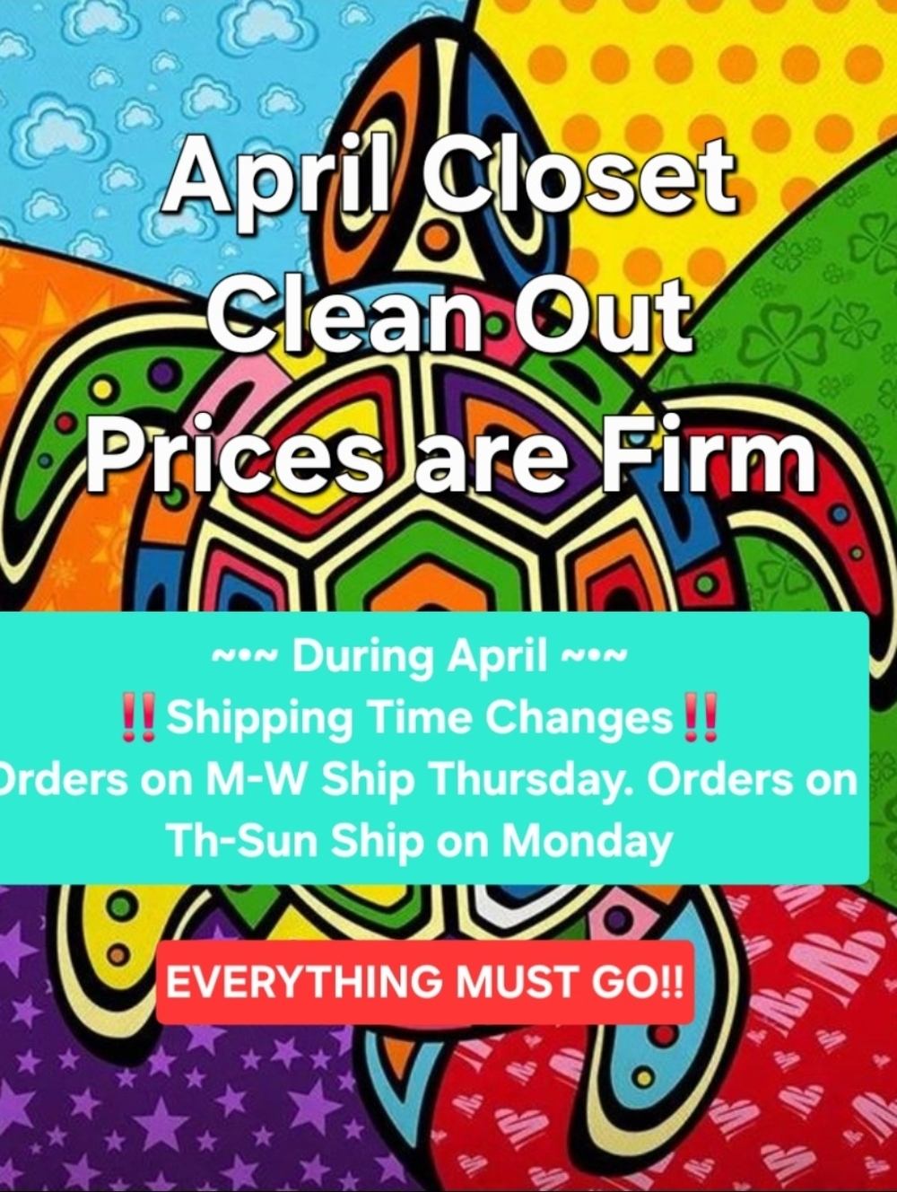 SALE & SHIPPING INFO